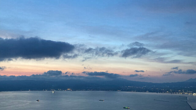 函館の夕景