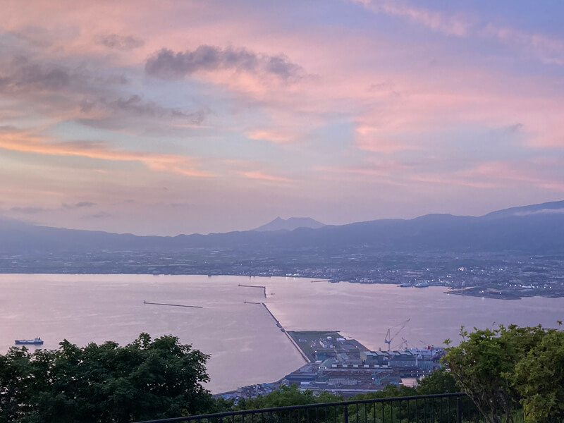 函館の夕景