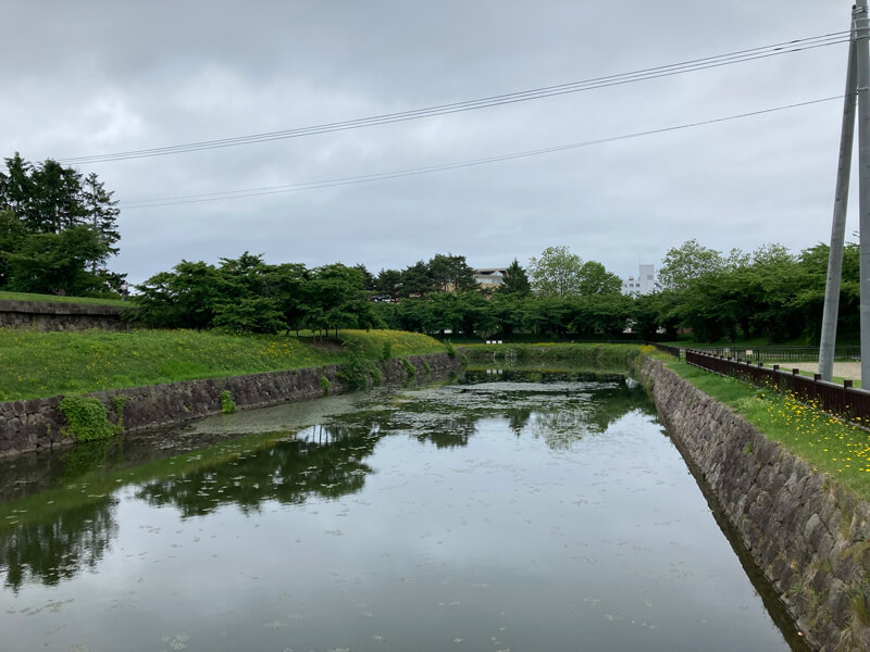 五稜郭公園のお堀