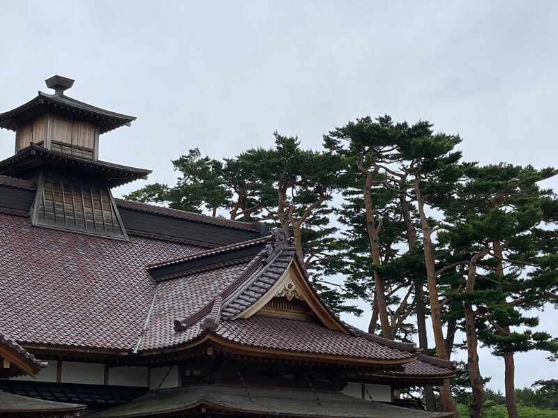 五稜郭公園の箱館奉行所