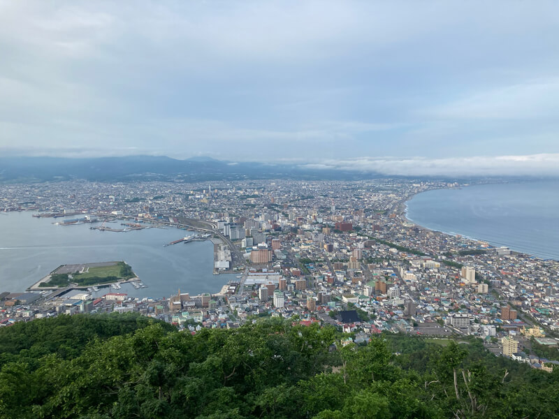 函館山からの眺望