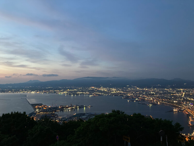 函館山からの眺望